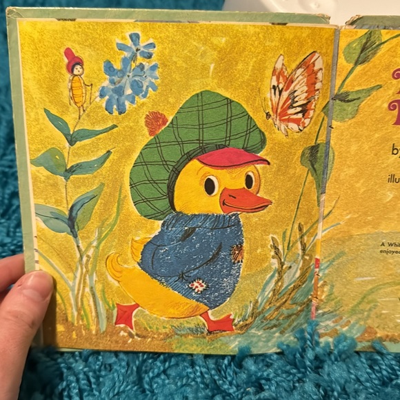 🎉2/$15🎉Diddle Daddle Duckling, hardcover, 1971 - Picture 6 of 12